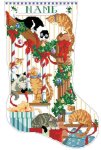 Curious Cats Stocking (image for) Curious Cats Stocking